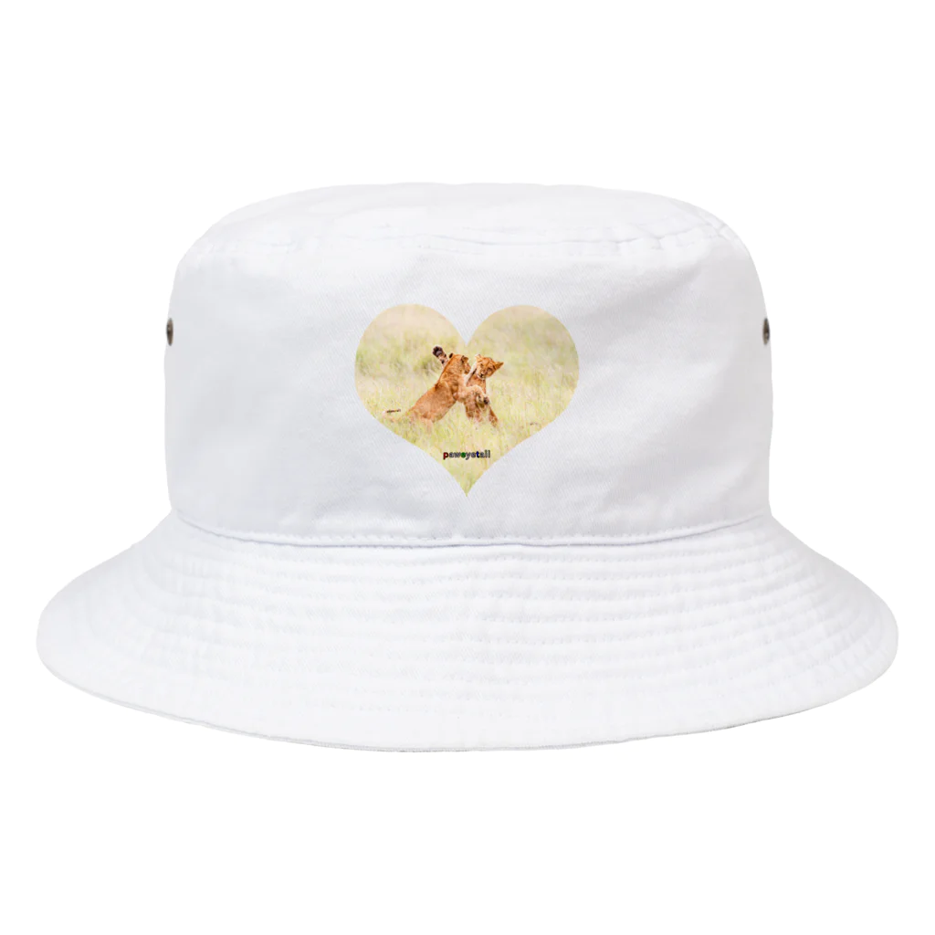 paweyetailのライオン柔道 Bucket Hat