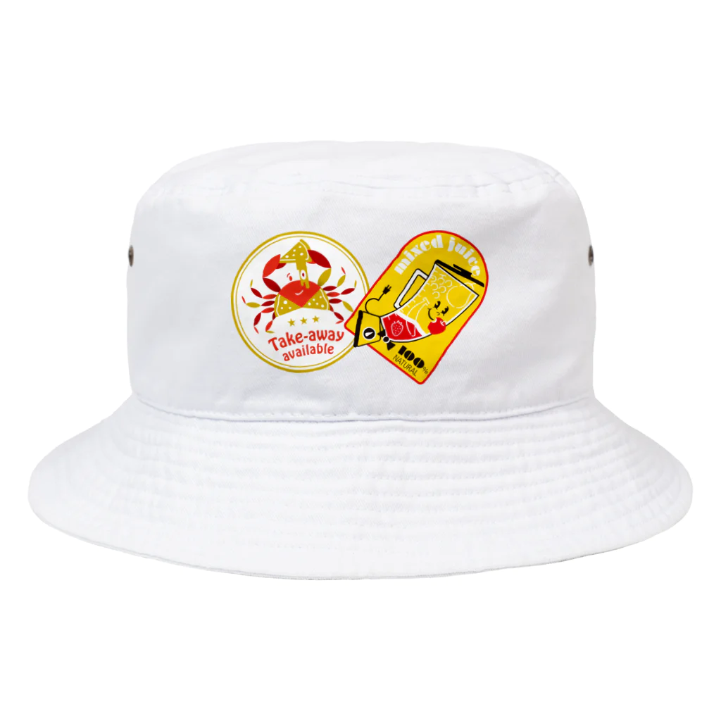 SESTA SHOPの2枚のステッカー Bucket Hat