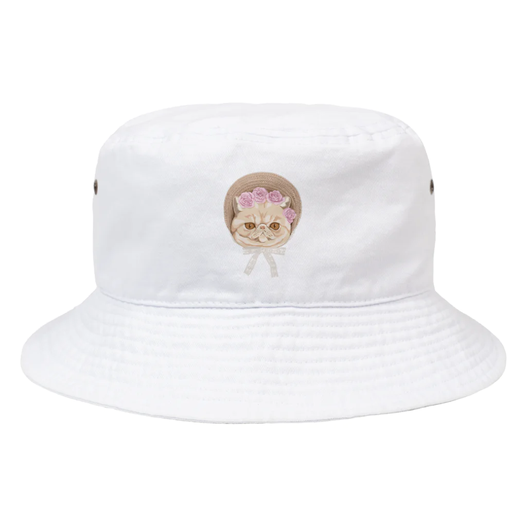 LaminaのExotic shorthair×ボンネット帽 Bucket Hat