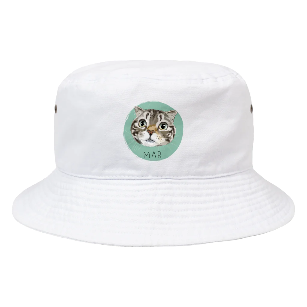 みきぞーん｜保護猫 ミッキー画伯と肉球とおともだちのMar Bucket Hat