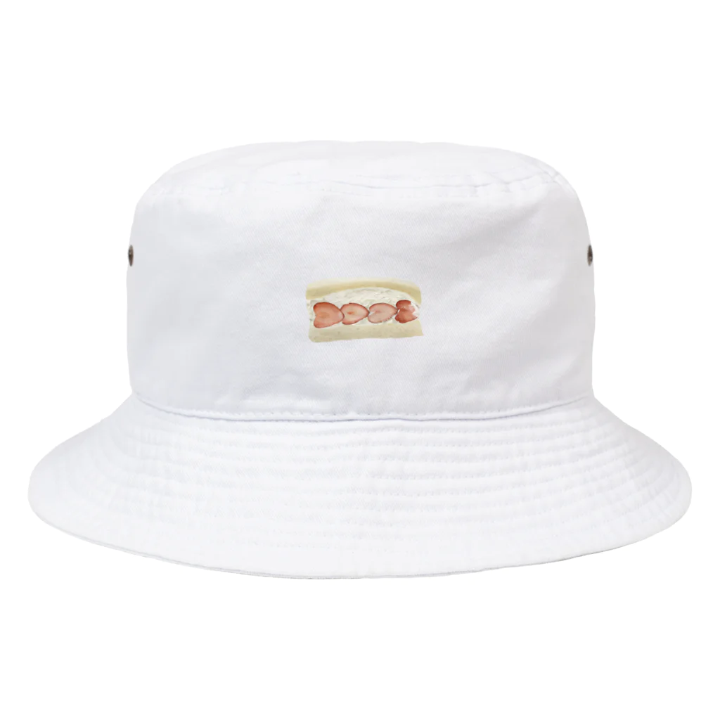 ひらのおみせのいちごサンド Bucket Hat