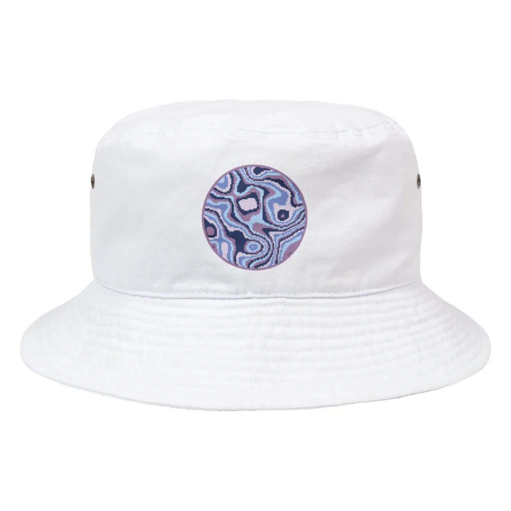 レオナのnoise circle Bucket Hat