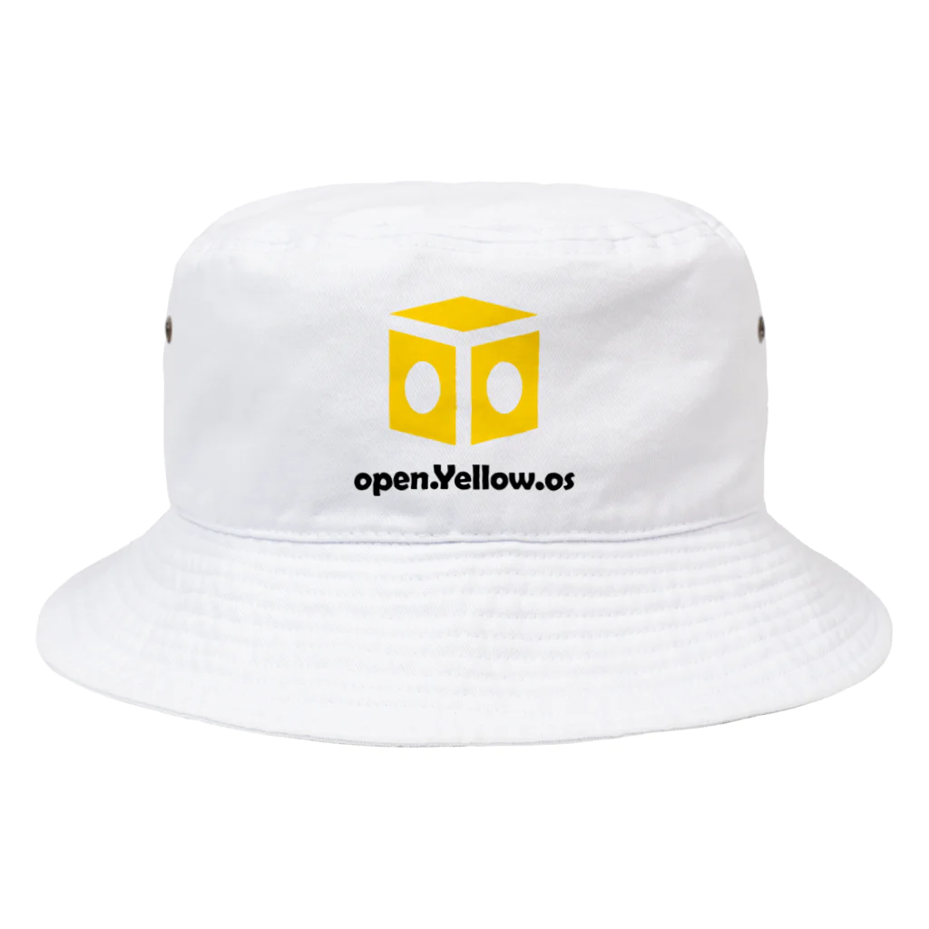 open.Yellow.os original official goods storeのopen.Yellow.os公式支援グッズ バケットハット