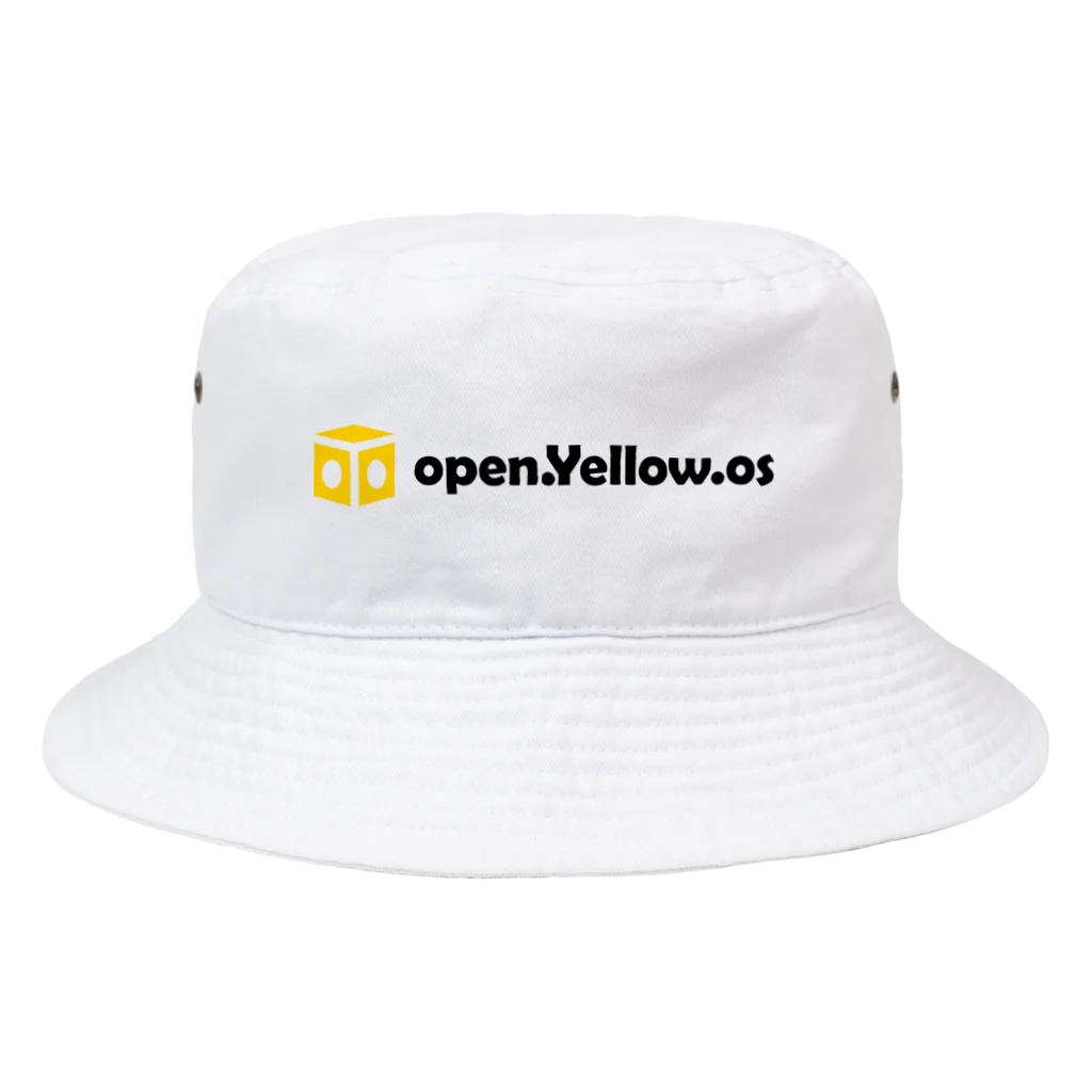 open.Yellow.os original official goods storeのopen.Yellow.os公式支援グッズ バケットハット