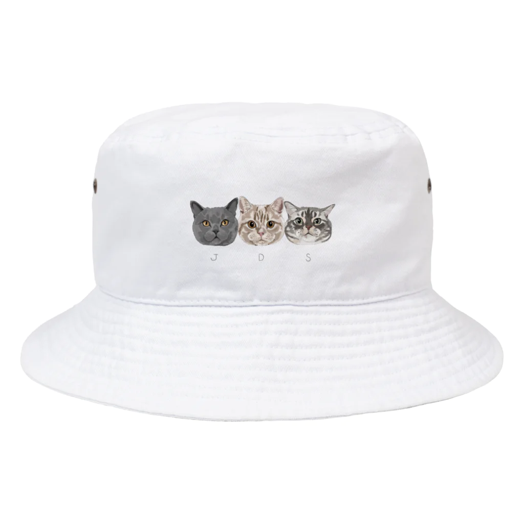 みきぞーん｜保護猫 ミッキー画伯と肉球とおともだちのJ&D&S Bucket Hat