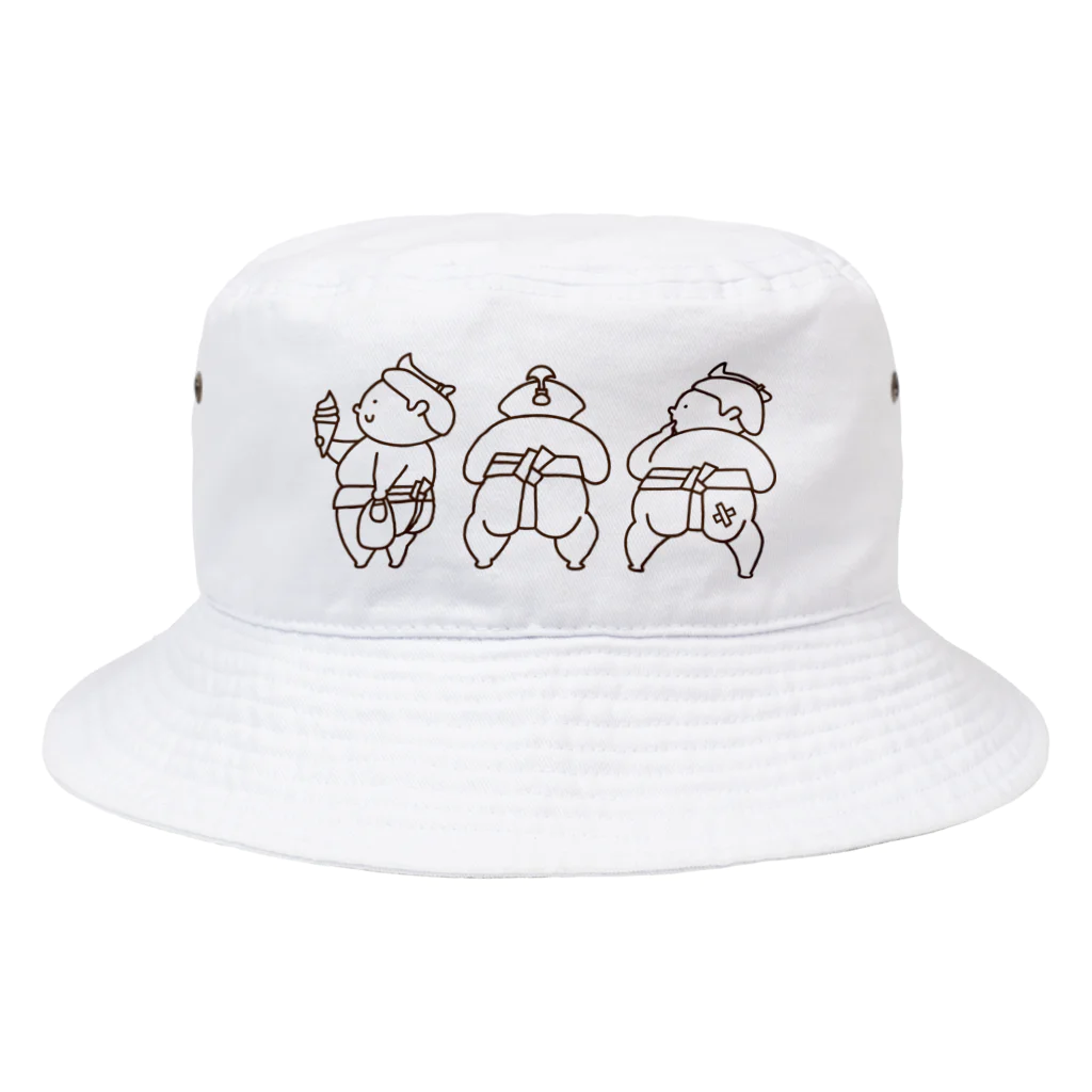 H2Styleのお相撲さんのおしり。 Bucket Hat