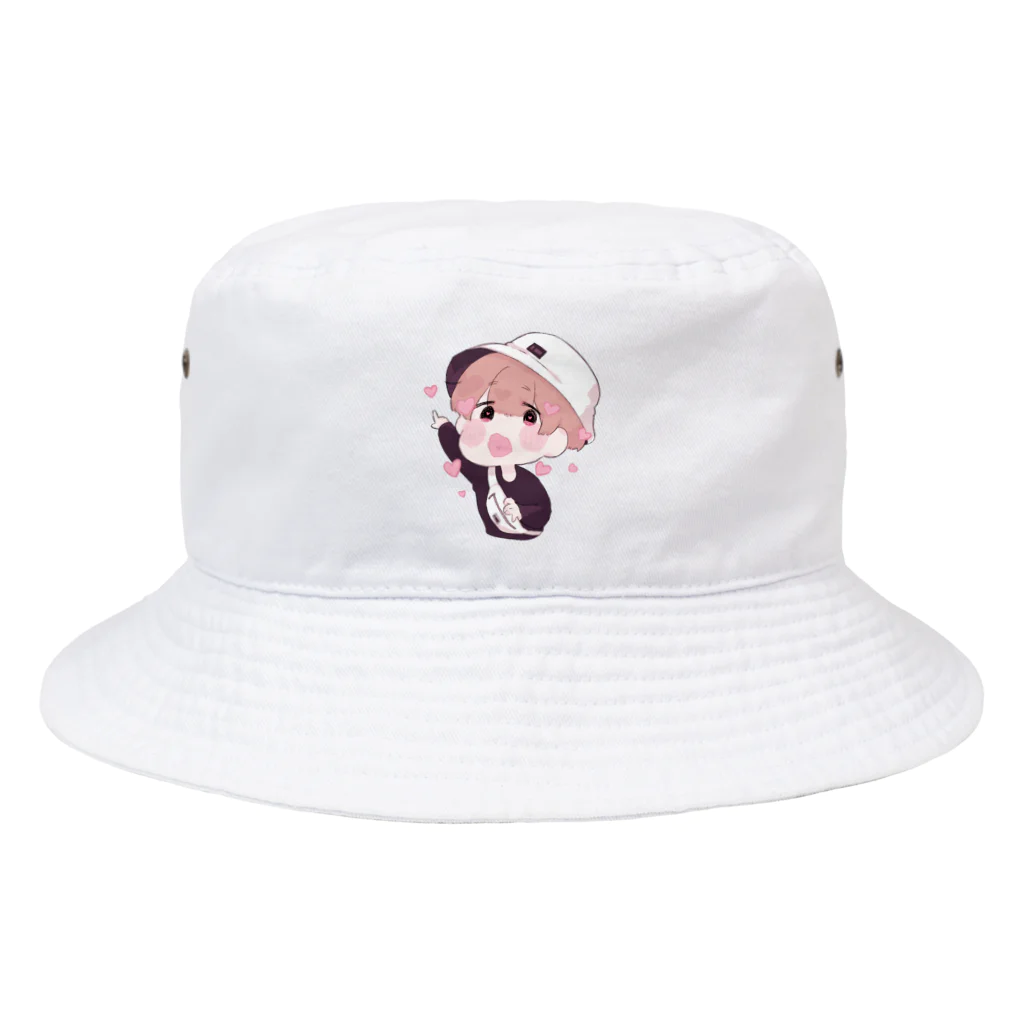 kamのきみがだいしゅきくん　もくてきち Bucket Hat