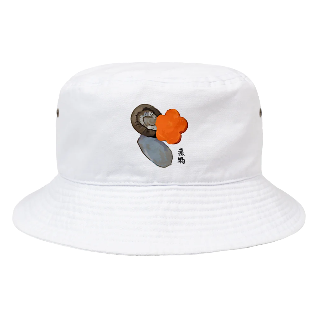 脂身通信Ｚの煮物（しいたけ・にんじん・ごぼう） Bucket Hat