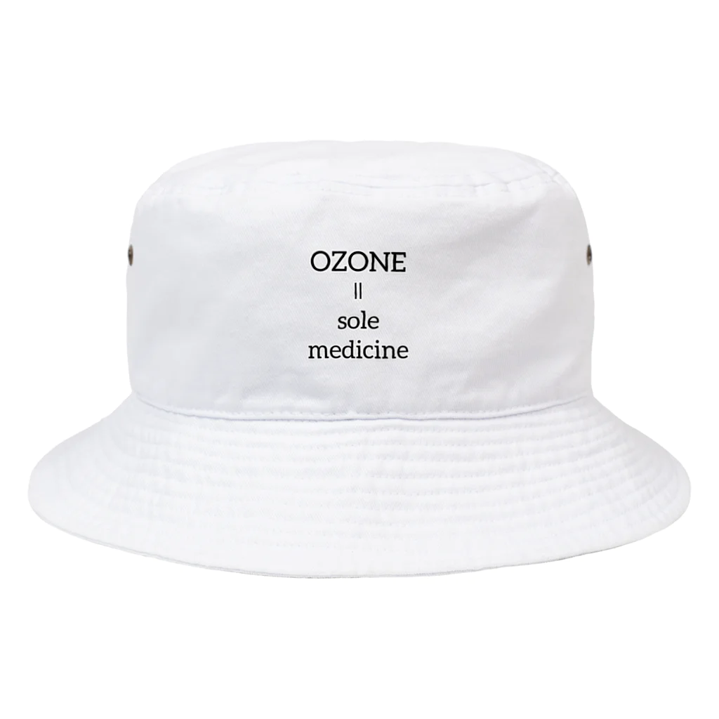 OZONEのOZONE＝sole medicine Bucket Hat