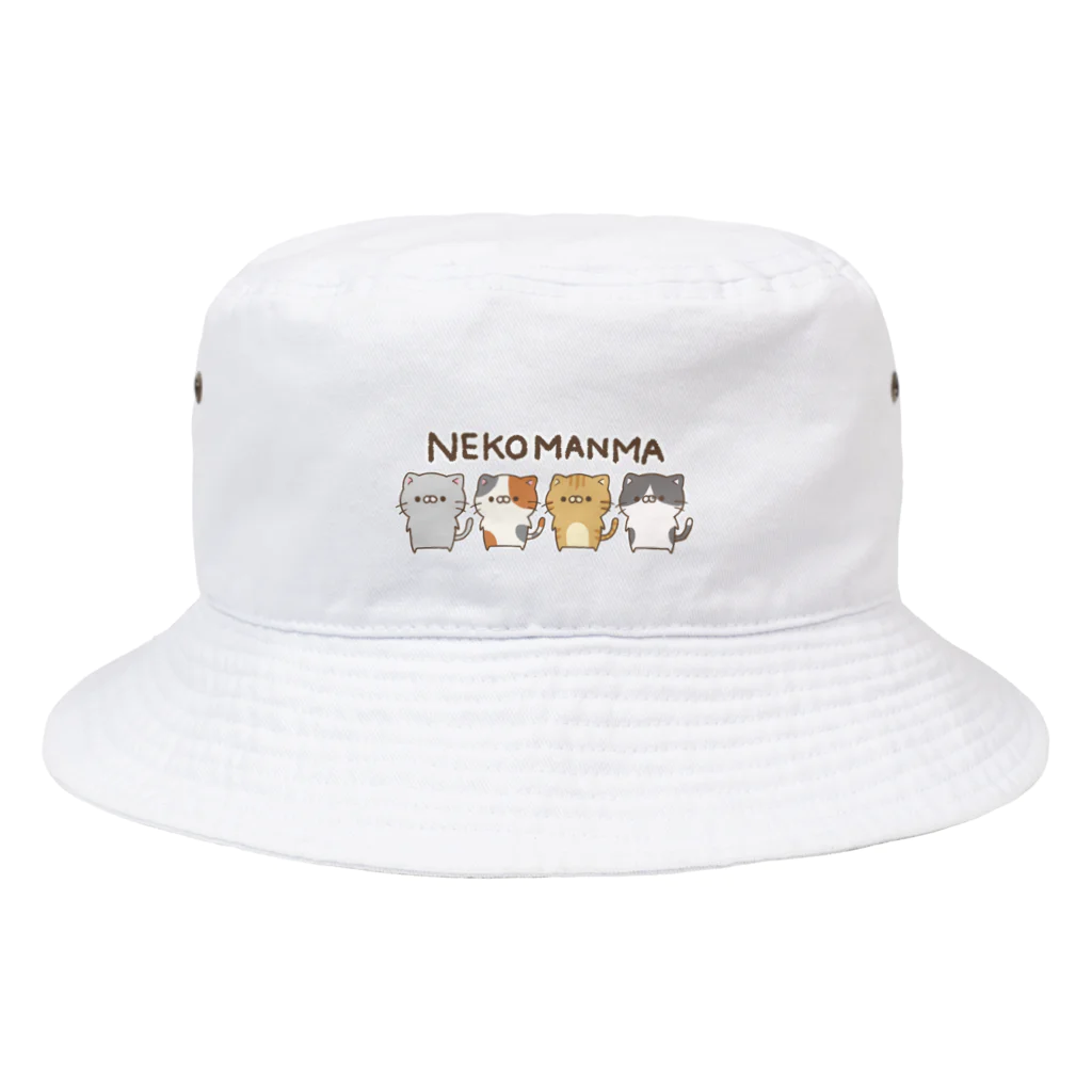 もさんのNEKOMANMA🐾 Bucket Hat