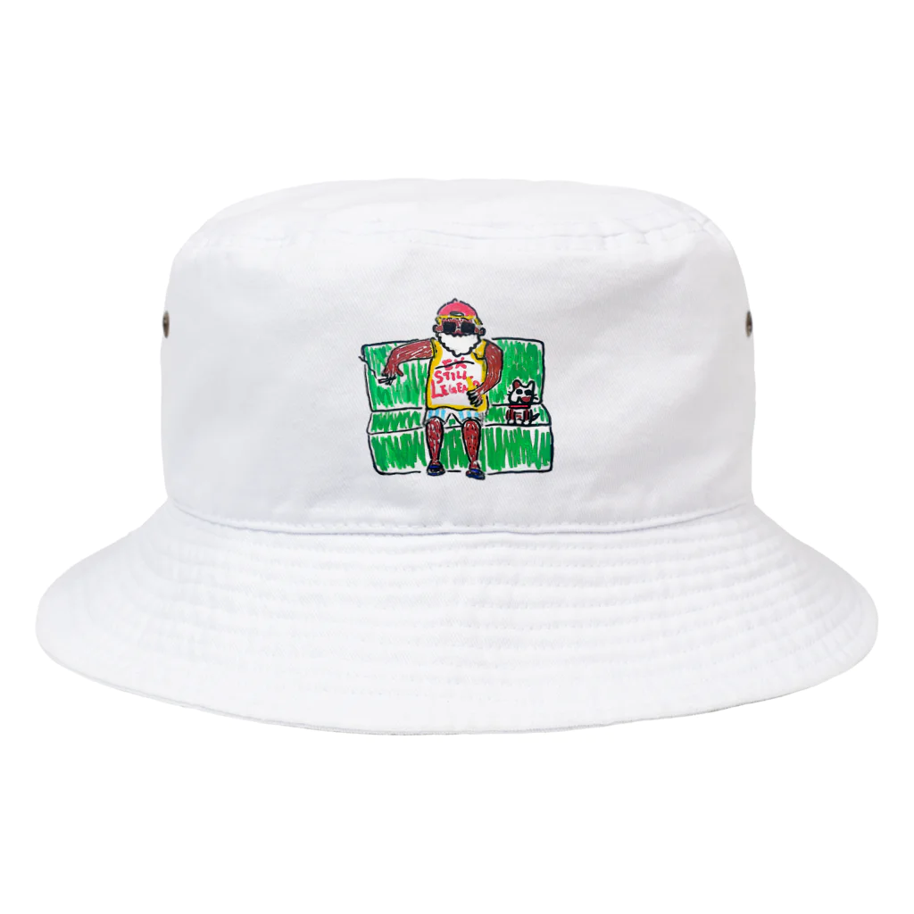 Hunt's GARMENTsのLegend granpa Bucket Hat