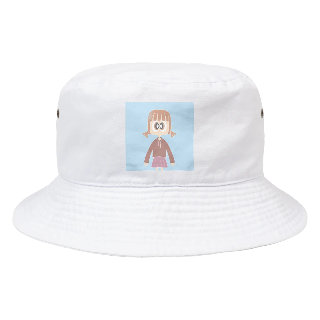 しなひな⇞のくすみちゃん Bucket Hat