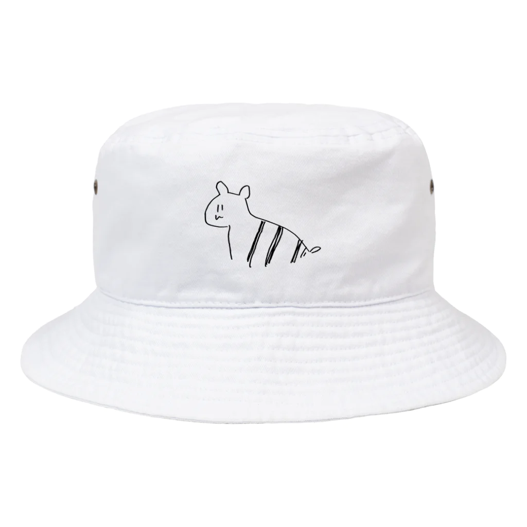 かわいそうなしまうまやさんのしまうまのぼうし Bucket Hat