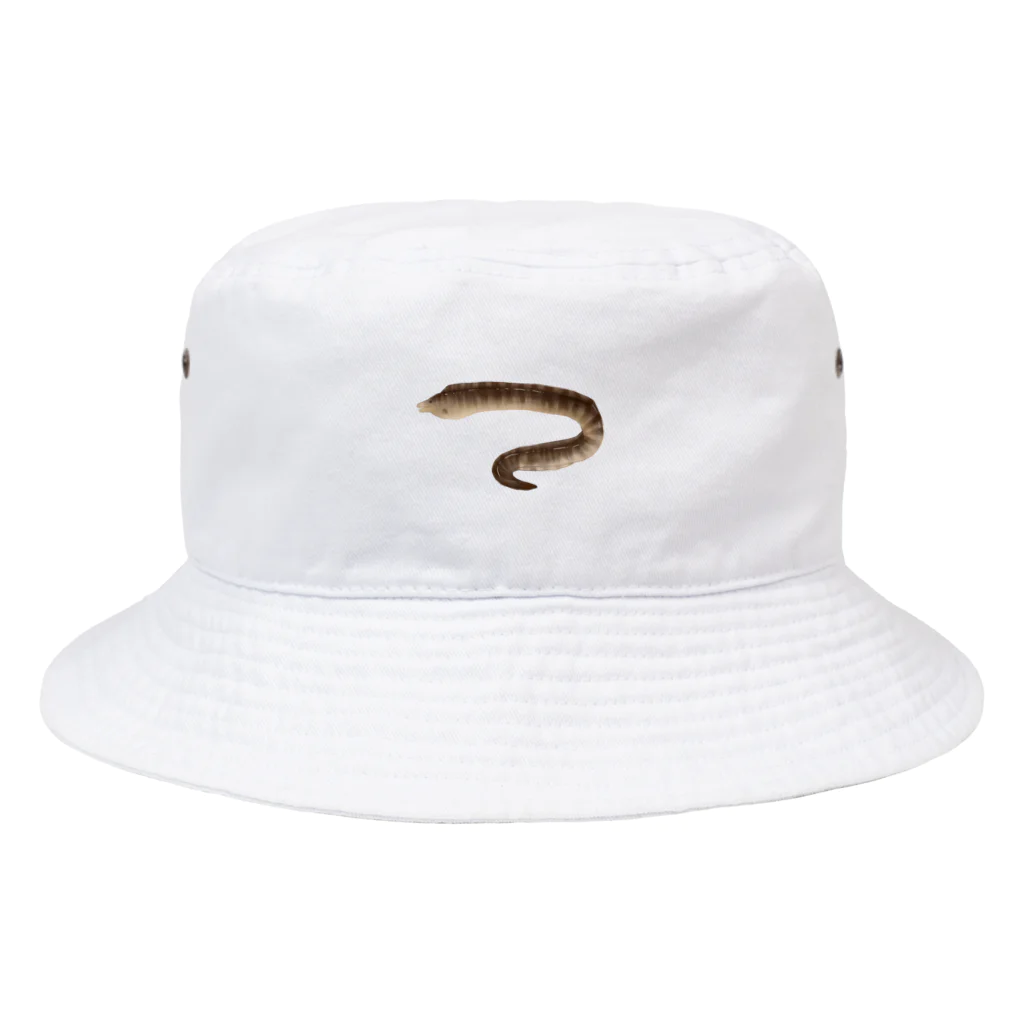 ポリフェノールのお店のシンプルなウツボ君 Bucket Hat