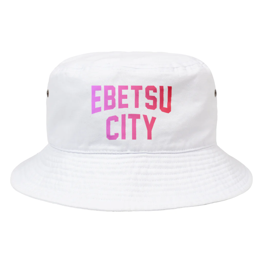 JIMOTOE Wear Local Japanの江別市 EBETSU CITY Bucket Hat