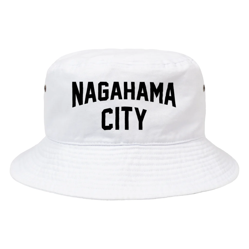 JIMOTOE Wear Local Japanの長浜市 NAGAHAMA CITY Bucket Hat