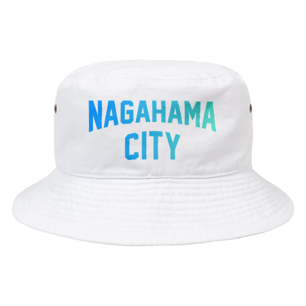 JIMOTOE Wear Local Japanの長浜市 NAGAHAMA CITY Bucket Hat