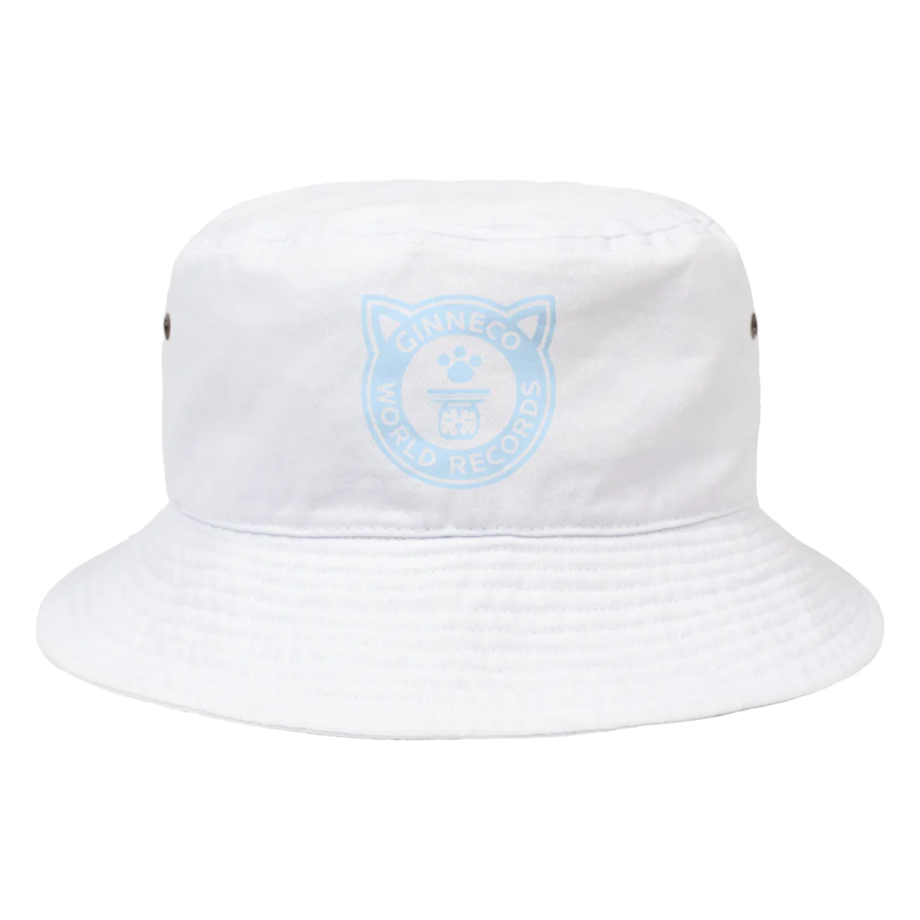 Happy Fun goodsのギンネコワールドレコード Bucket Hat