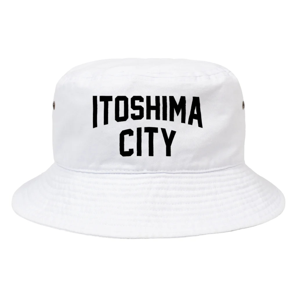 JIMOTO Wear Local Japanの糸島市 ITOSHIMA CITY Bucket Hat