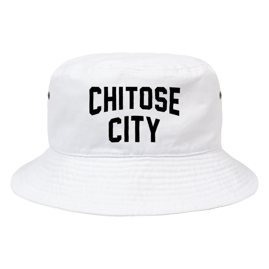 JIMOTOE Wear Local Japanの千歳市 CHITOSE CITY Bucket Hat