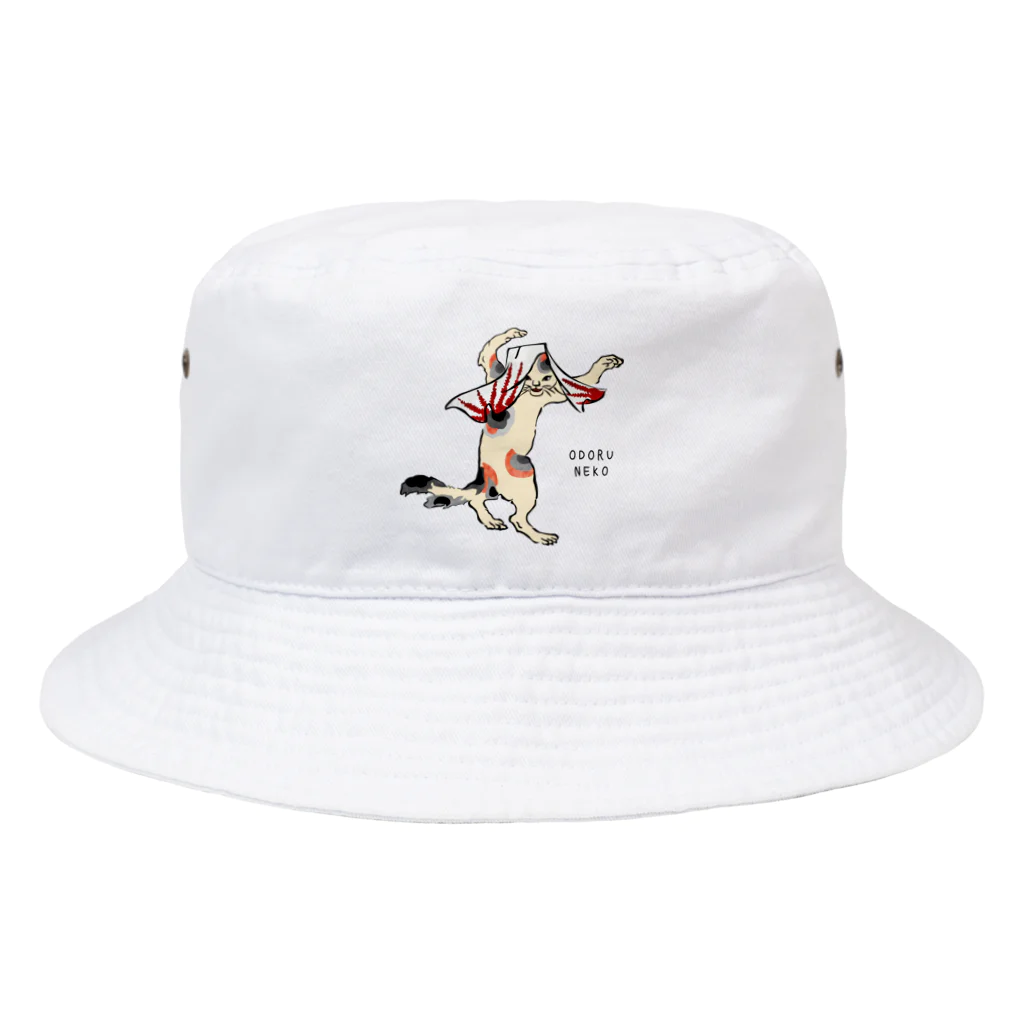 INIの浮世絵　踊る猫 Bucket Hat