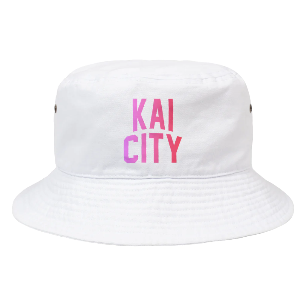 JIMOTOE Wear Local Japanの甲斐市 KAI CITY Bucket Hat