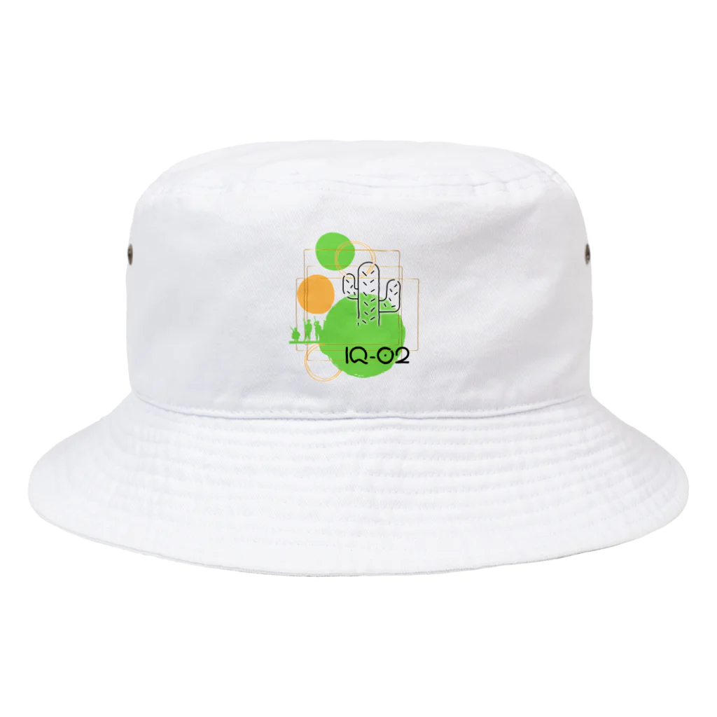 IQ02_sabotenのサボテンシリーズ Bucket Hat