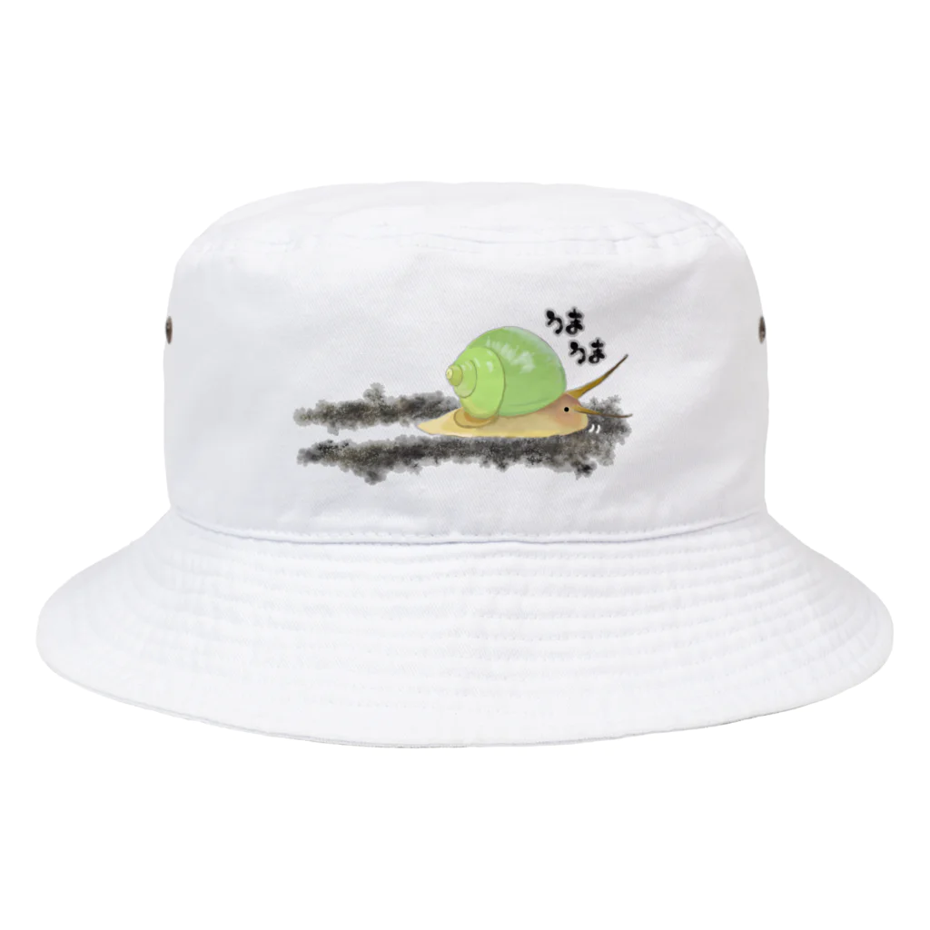 くいなの母のあおみおかたにし Bucket Hat