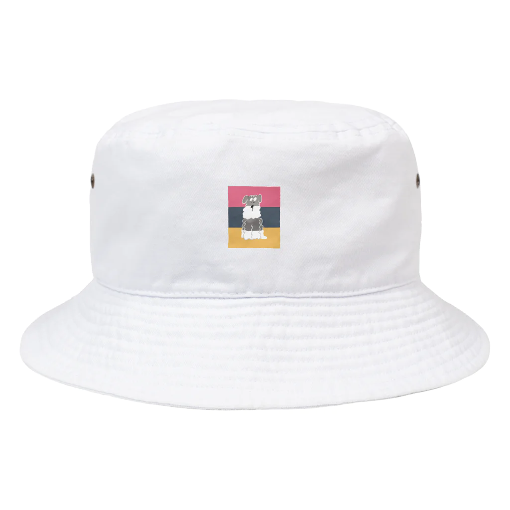moka landのおすましシュナウザー🐾 Bucket Hat