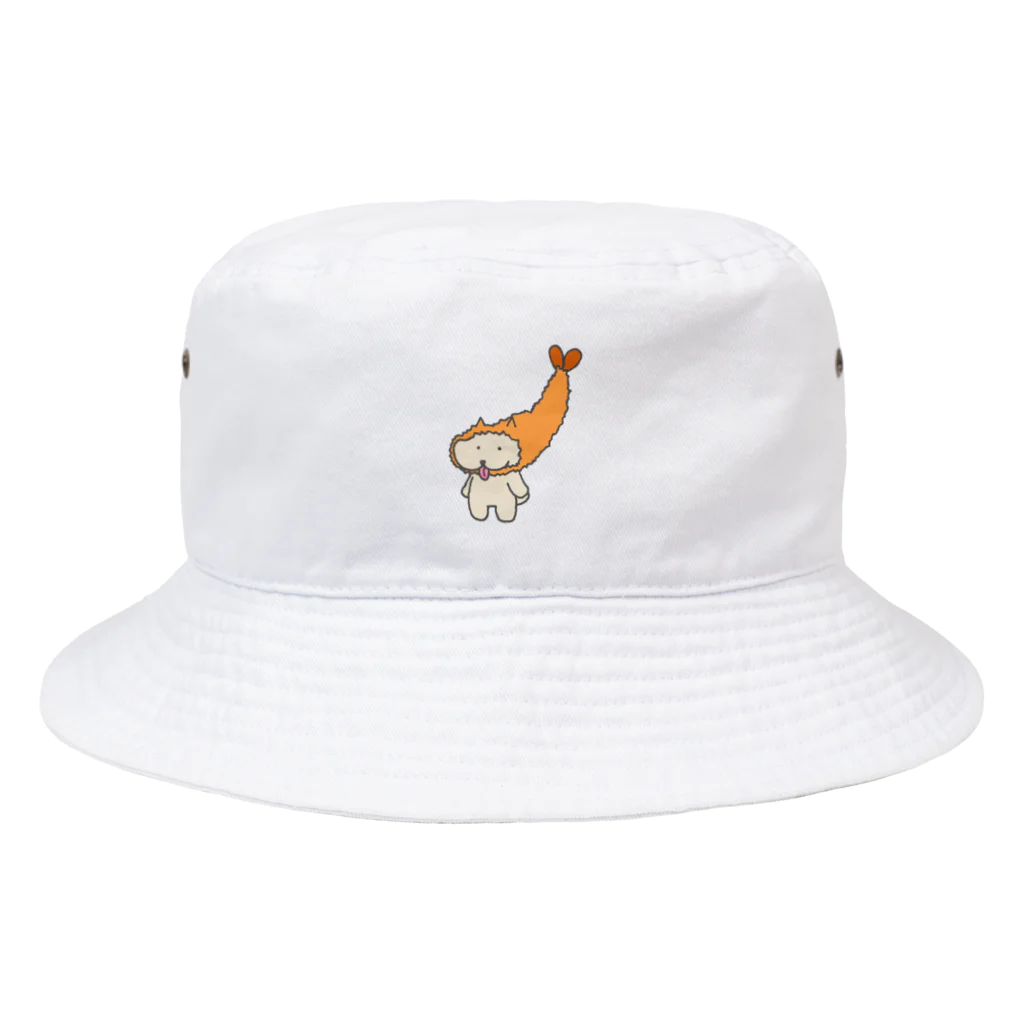 犬山イヌオの日常のエビフラ犬 Bucket Hat