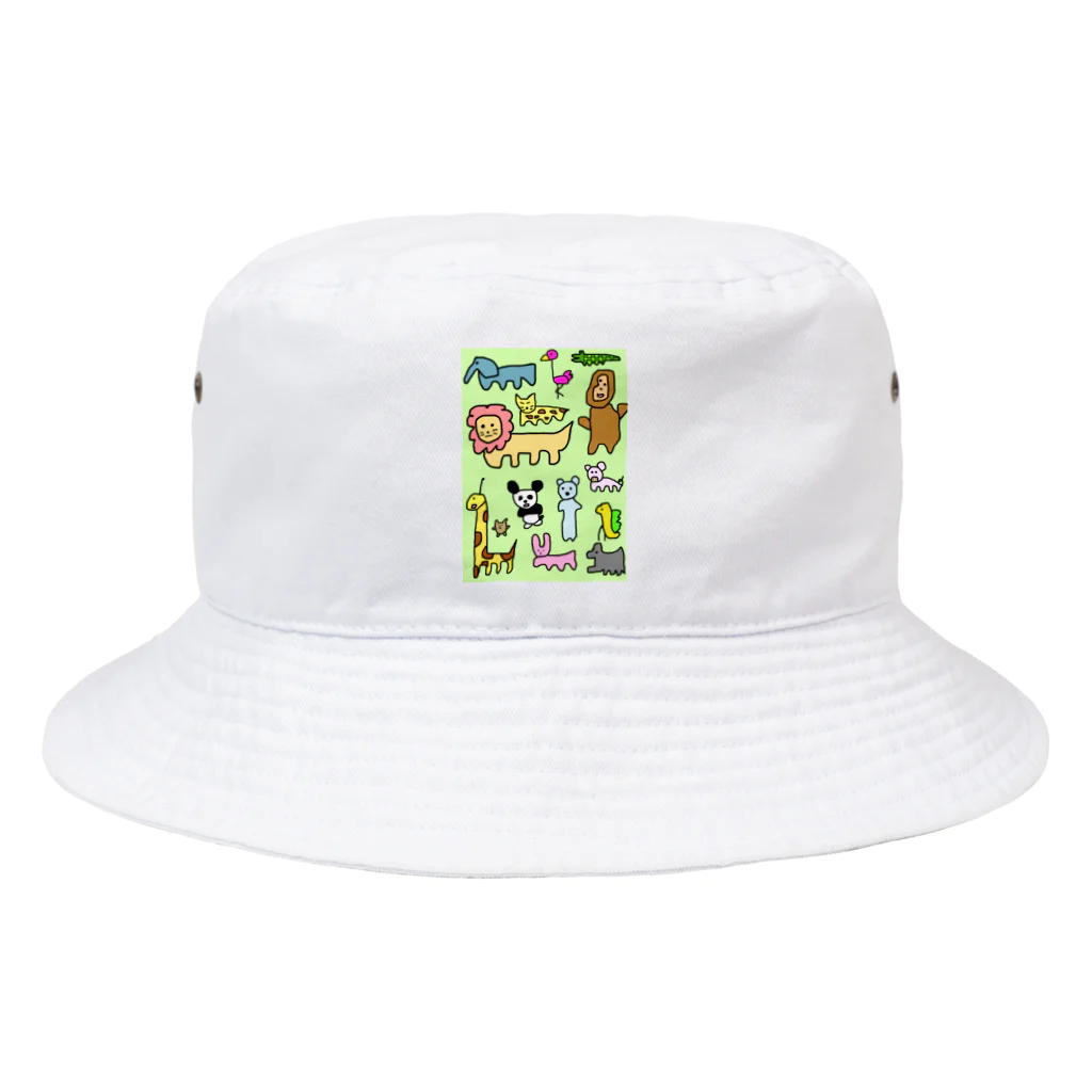 絵が下手な人。の不可解どうぶつ園 Bucket Hat