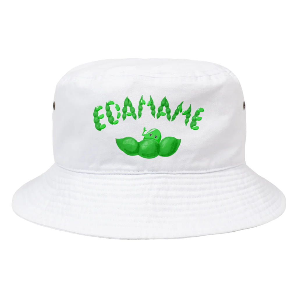 スロータイプ書店 Slowtype BooksのEDAMAME 枝豆 269 Bucket Hat