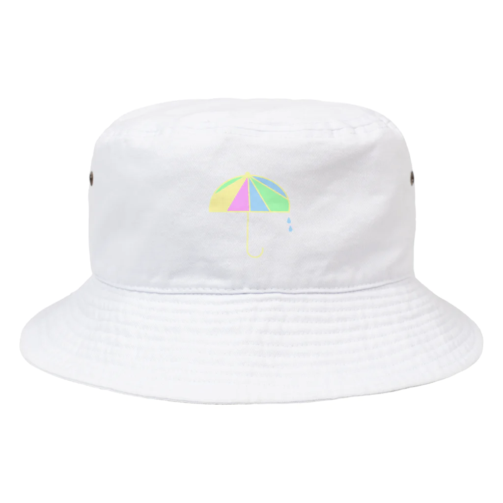 isaisaiisaaのカラフル雨傘 Bucket Hat