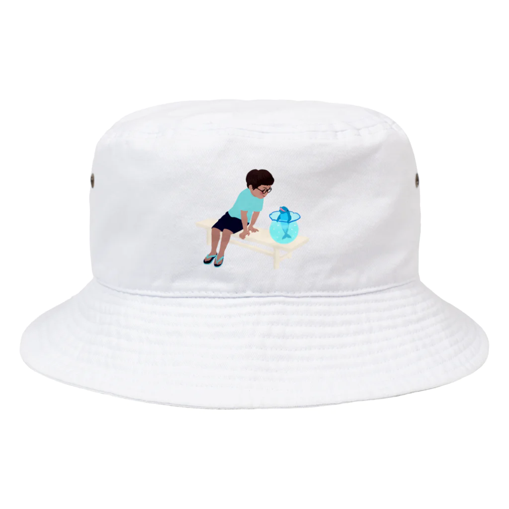 キッズモード某のイルカといた夏休み Bucket Hat