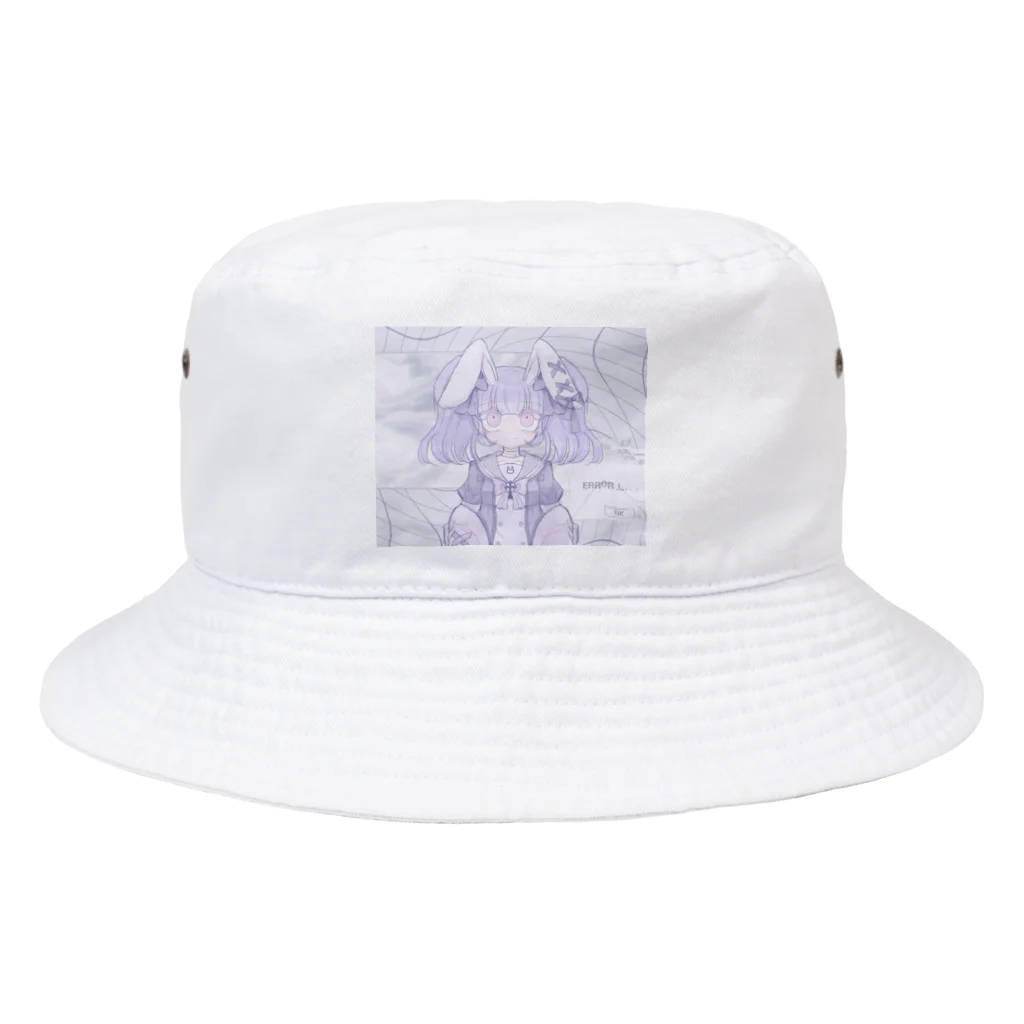 あくむ病院の電子のうさぎ。（鈴子らん） Bucket Hat