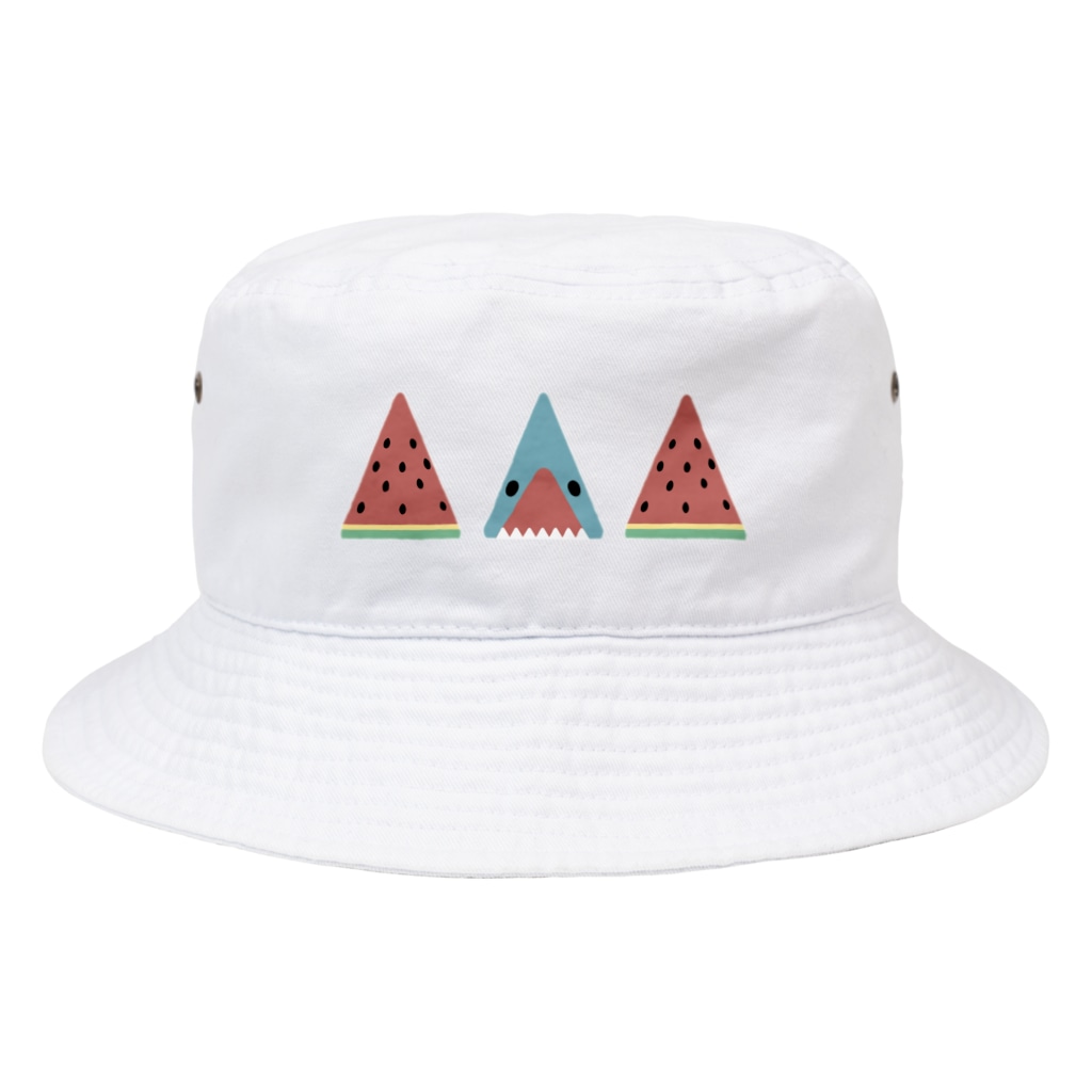 ぺんぎん24のトライアングル-summer Bucket Hat