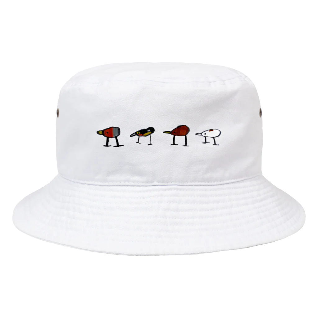 YUKIYAMAの野鳥整列 Bucket Hat