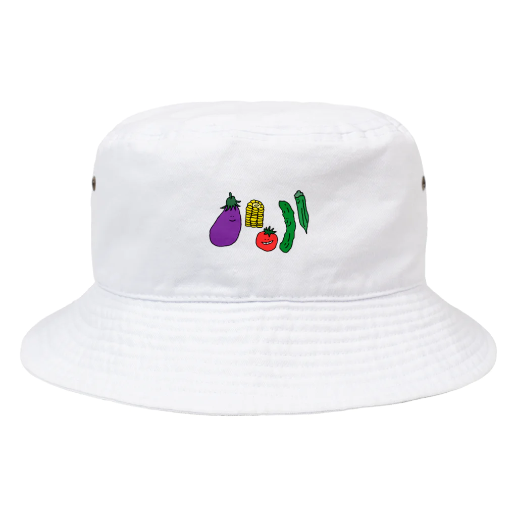 yuasakiのなつやさい Bucket Hat