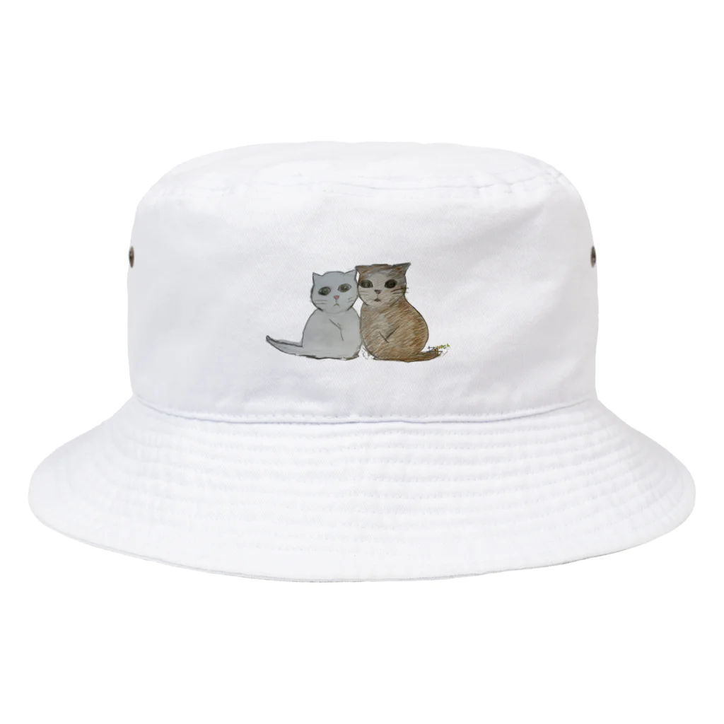 studioaoの飼われたいにゃ〜 Bucket Hat