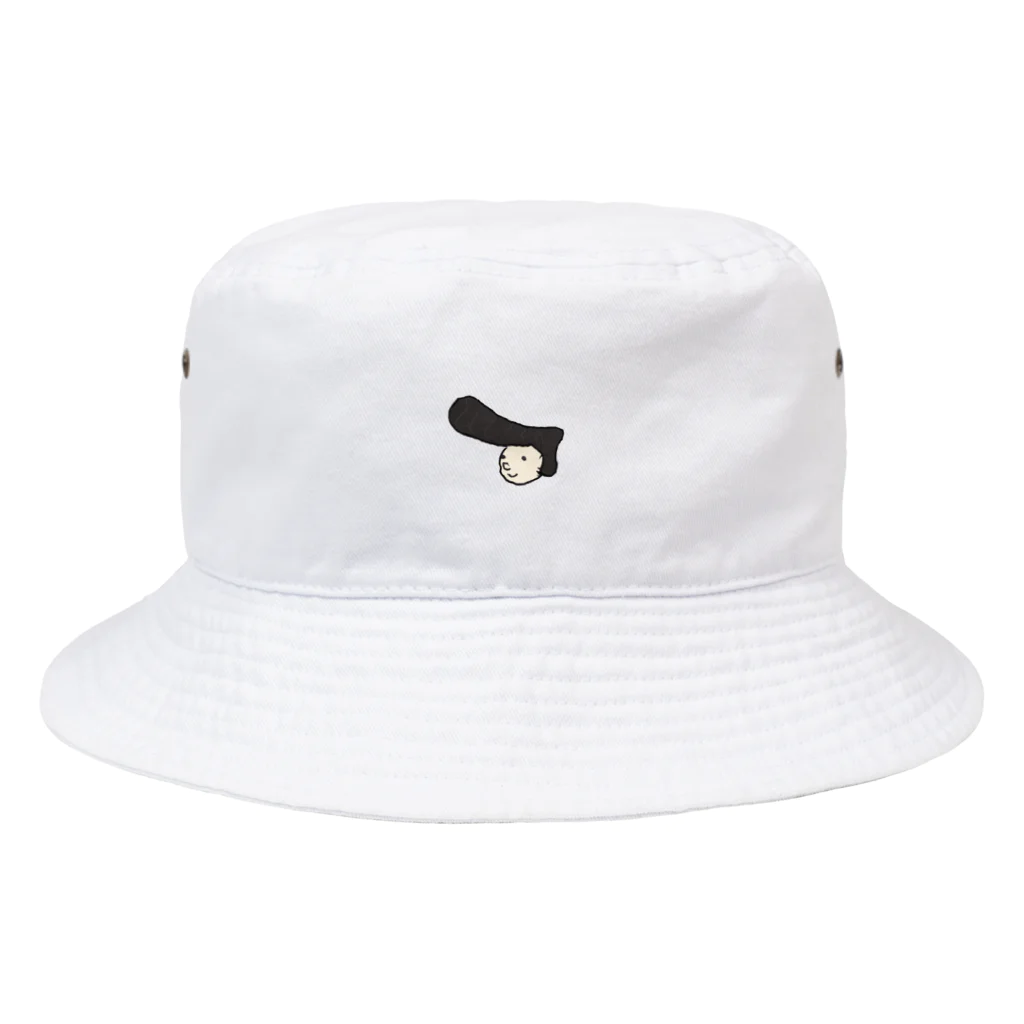 絵しりとりの産物のリーゼントくん Bucket Hat