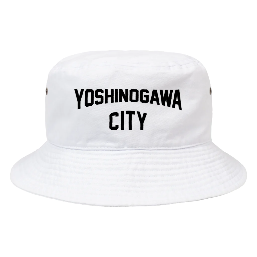 JIMOTOE Wear Local Japanの吉野川市 YOSHINOGAWA CITY Bucket Hat