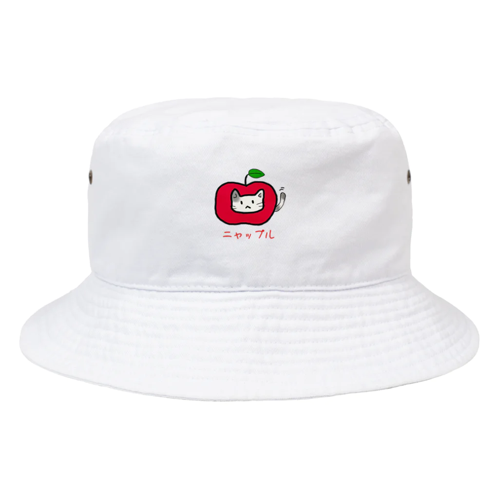 kotoriのニャップル　にゃぴぴグッズ Bucket Hat