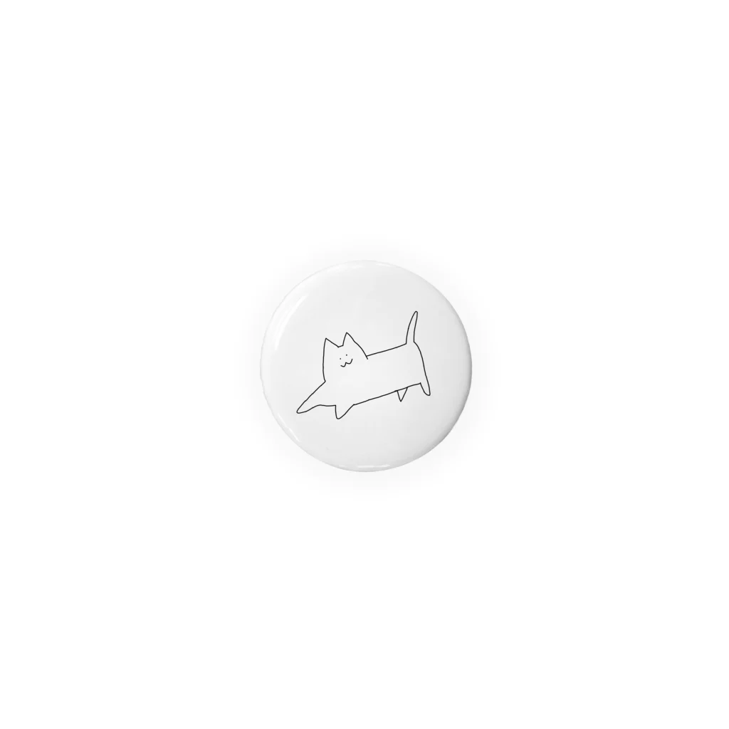 .の主張の激しいねこ Tin Badge