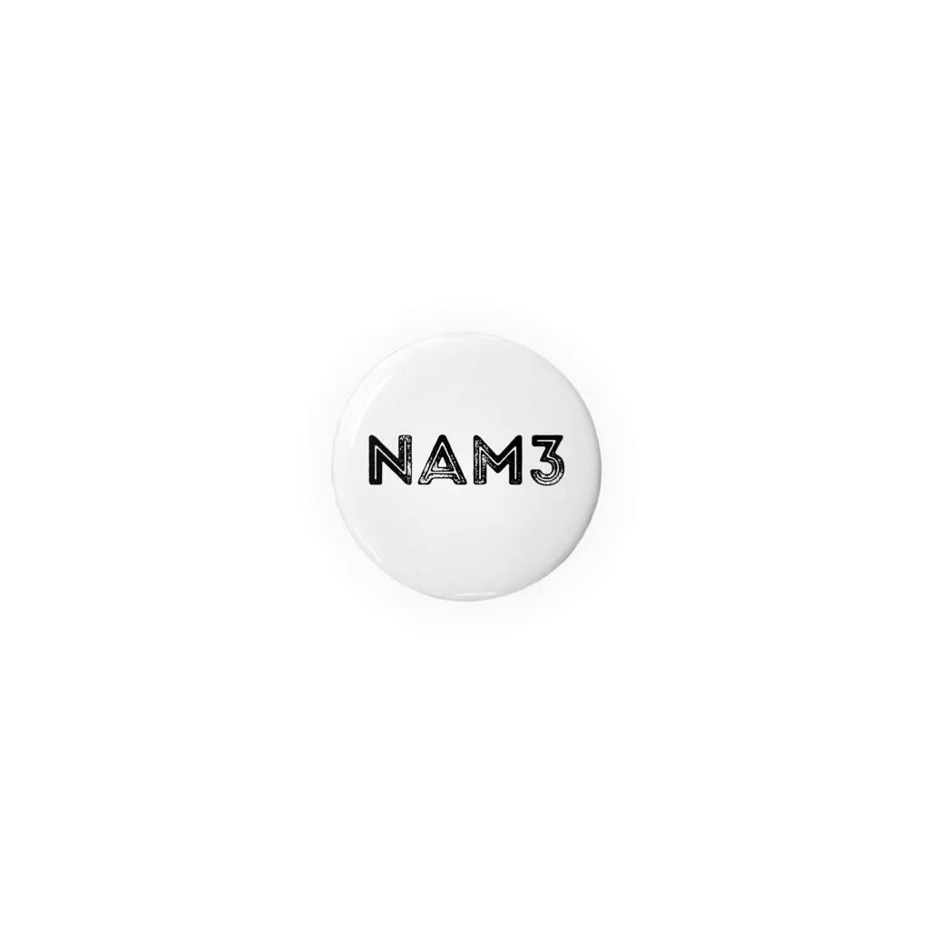 NAM3のNAM3 缶バッジ