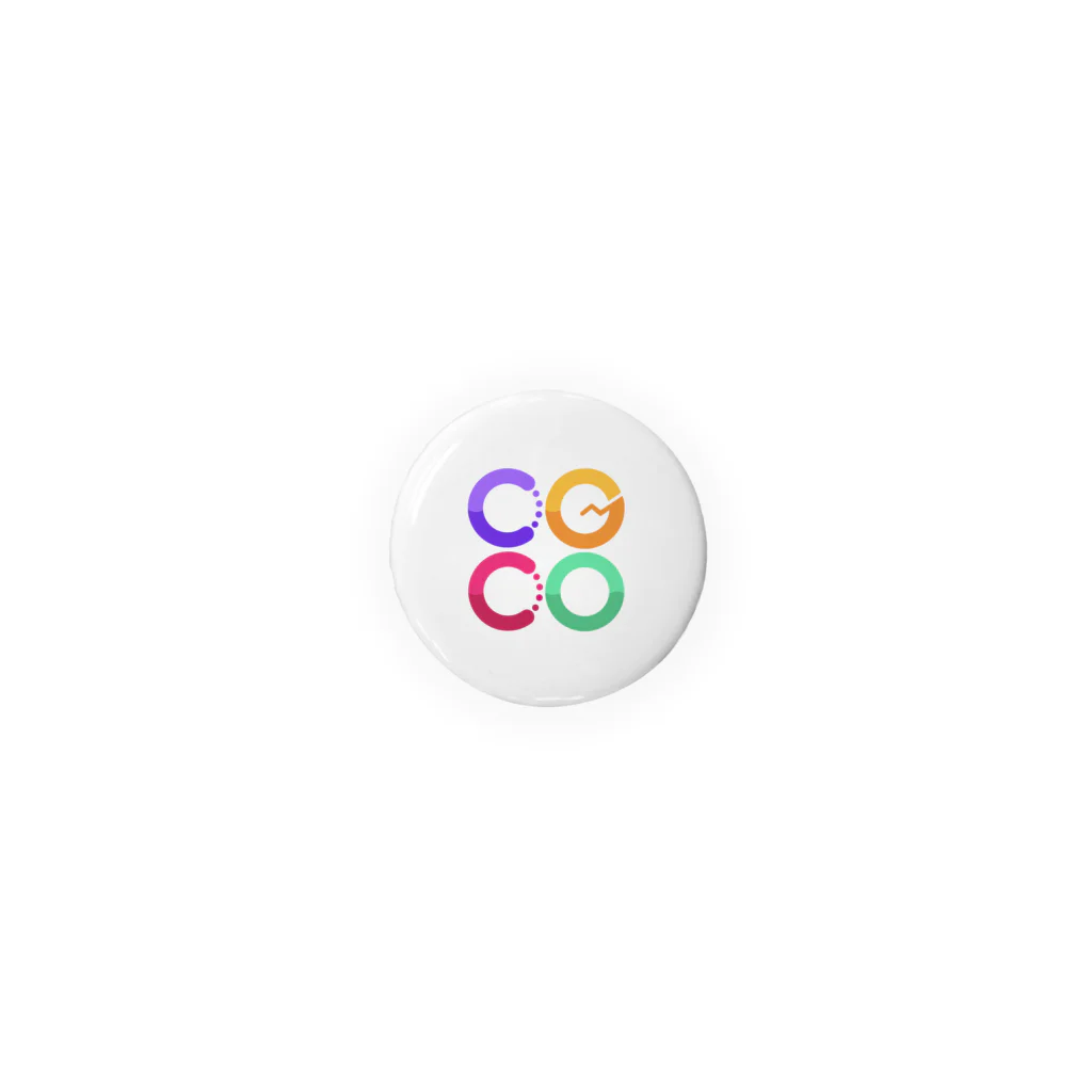 COCOのCOCO_Logo正方形 Tin Badge