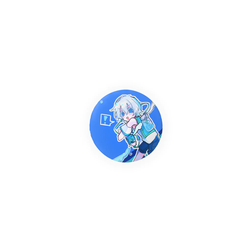 あちぇろの夏レットくん2 Tin Badge