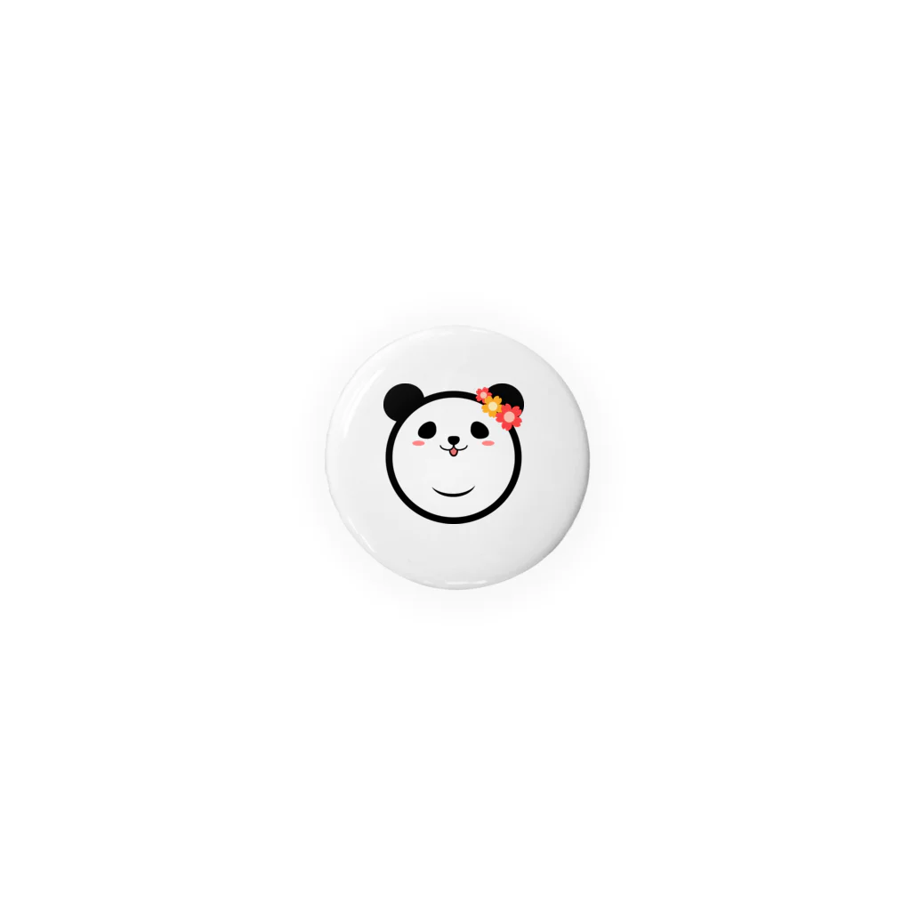 天工房のPanda Lele&Hehe Tin Badge