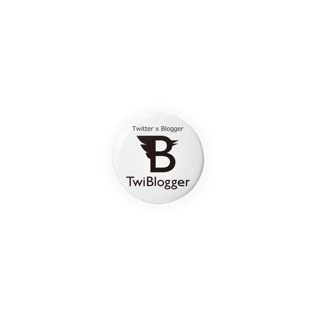 INARIDESIGNのtwibloggerくろ 缶バッジ