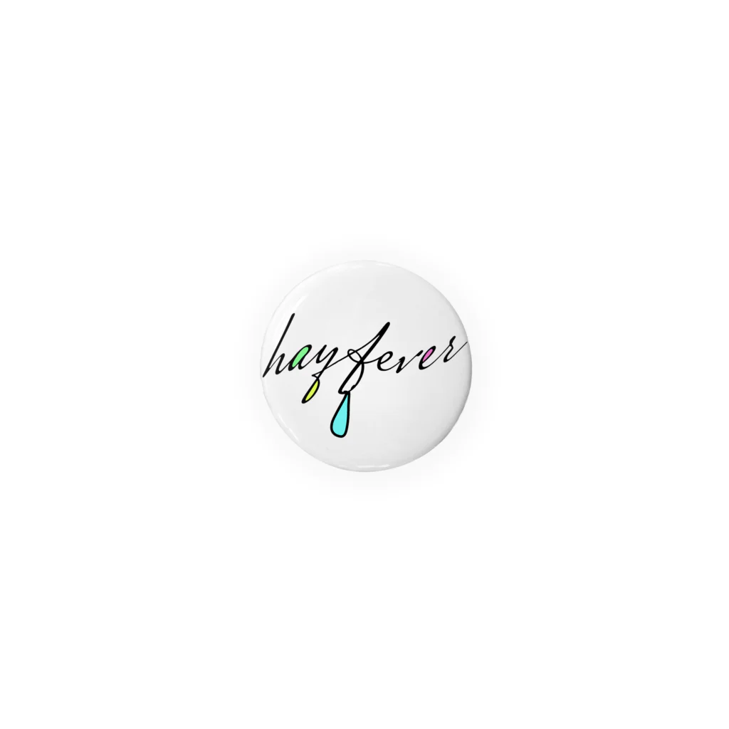 Papapaのhay fever Tin Badge