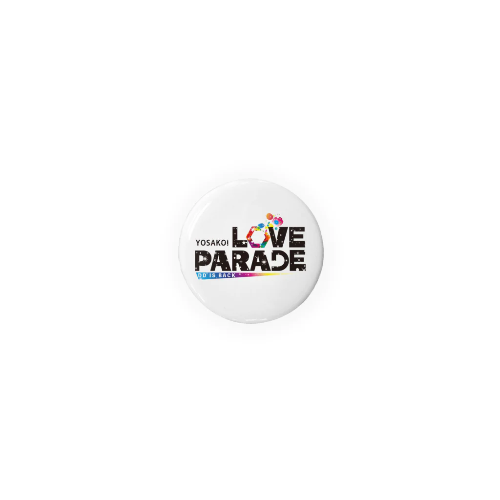 DDよさこいチームのYOSAKOI LOVE PARADE !! 缶バッジ